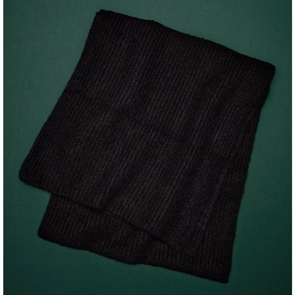 NWT AE77 CRANBERRY Premium Rib Cashmere Scarf - Picture 9 of 13